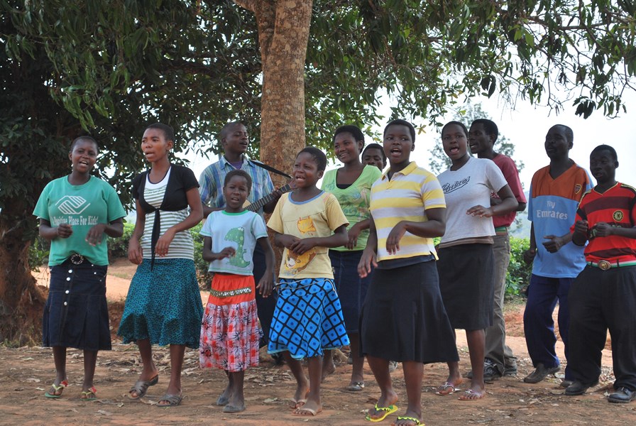 Lweya church youth choir.JPG